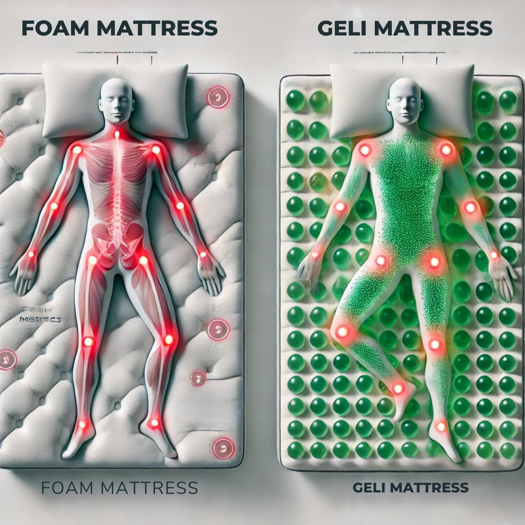 Why Gel Beats Your Mattress (and Foam) at Handling Pressure Like a Pro