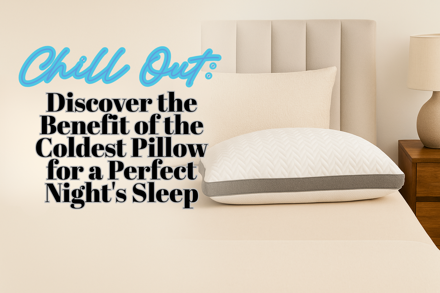 Chill Out: Discover the Benefit of the Coldest Pillow for a Perfect Night's Sleep