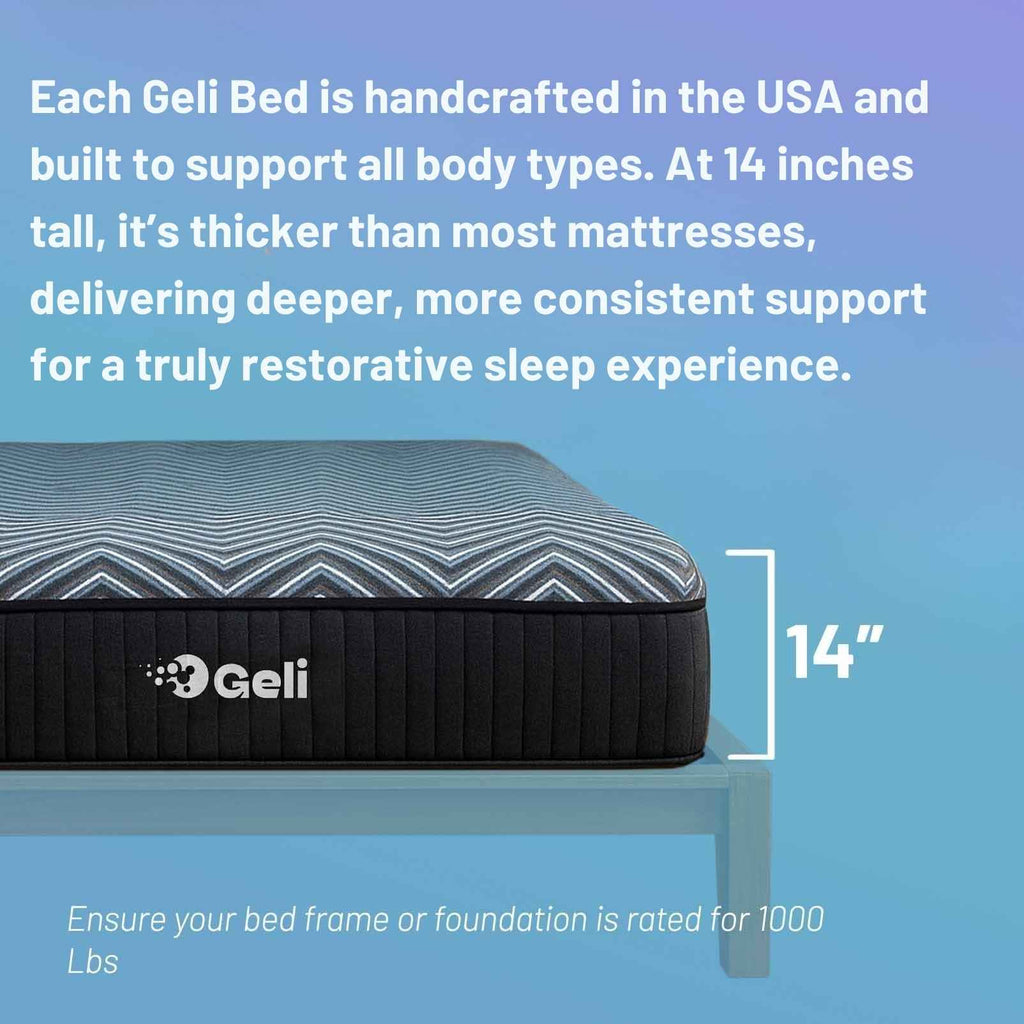 Geli Bed: World's Most Pressure Relieving Mattress