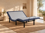 Geli Adjustable Base in a warm, sunlit bedroom